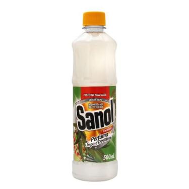Imagem de Desinfetante eucalipto leitoso 500ml sanol