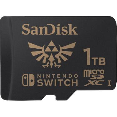 Imagem de Cartão de memória SanDisk 1TB microSDXC licenciado para Nintendo Switch