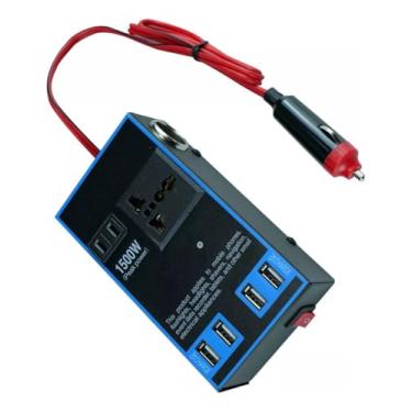 Imagem de Inversor De Energia Para Carro 12v 24v A 110v 220v 1500w