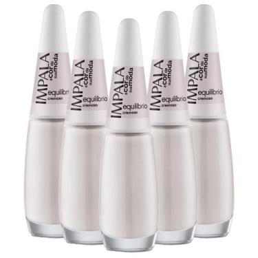 Imagem de Kit 5 Esmaltes Coleção A Cor da Sua Moda Cor Equilibrio Impala