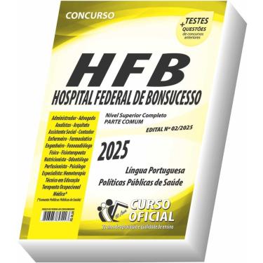 Imagem de Apostila Gch Hospital Federal De Bonsucesso Nível Superior