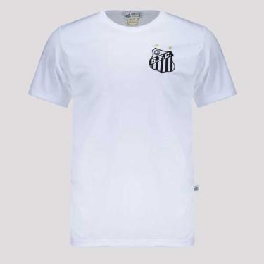 Imagem de Camisa Santos Logo Juvenil Branca - Surf Center, 14 ANOS