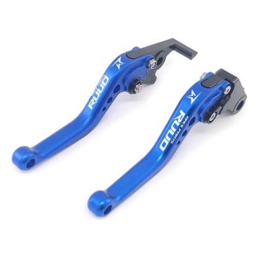 Imagem de Manete Esportivo Cb600 Cbr500 Cb919 Nc700 - Ruud Race Parts, Azul