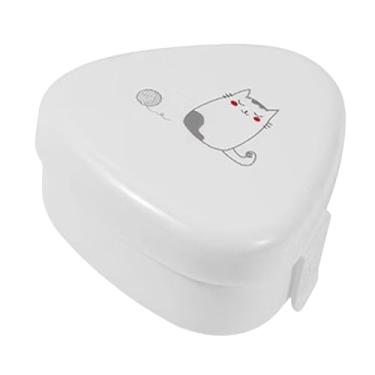 Imagem de WeiLaiKeQi Máquina de fazer bolinhas de arroz para fazer sushi caseiro prático lancheira triangular onigiri sushi modelo prensa para iniciantes adultos crianças