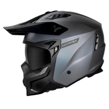 Imagem de Capacete Norisk Darth Il 2 Articulado Titanium Fosco 