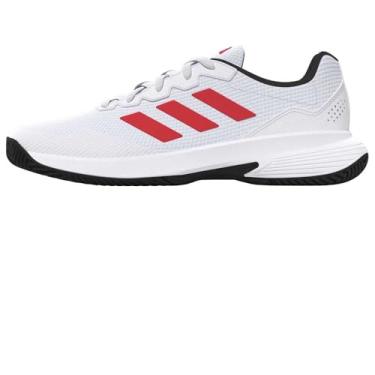 Imagem de adidas Tênis masculino com cadarço, FTWWHT/LUCRED/CBLACK, 40.5