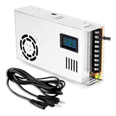 Imagem de Fonte Automotiva Chaveada 15,5 Volts 120 Amperes Com Voltímetro