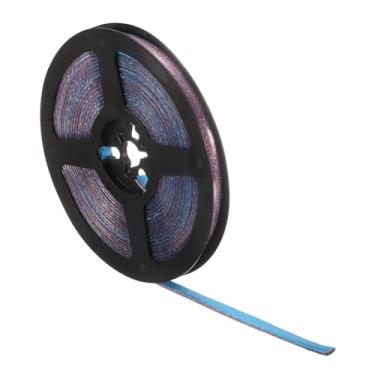 Imagem de HARFINGTON Acabamento de moldagem de parede 0,8 cm 6 m Tira de calafetagem flexível Descasque e cole protetor de canto de parede Fita de moldagem autoadesiva para banheiro cozinha teto, vermelho