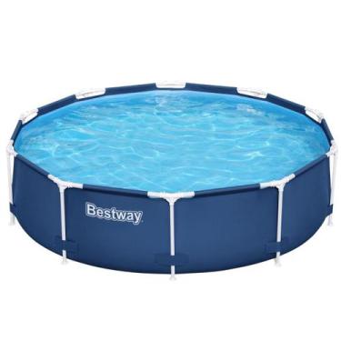 Imagem de Piscina Bestway Original 3,05x3,05m 5200l Lona Dupla Pro Max, Azul