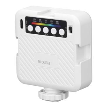 Imagem de Luz de Vídeo RGB, Luz Fotográfica LED RGB 3 Montagens de Sapata Fria para Exterior (Yunseityy12d6g40n7-11)