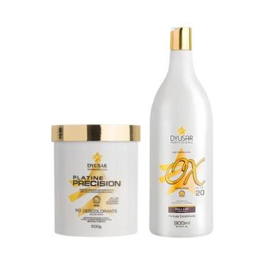 Imagem de Kit 01 Pó Descolorante 500G + 01 Ox 20 Volumes 900Ml Dyusar - Dyusar C