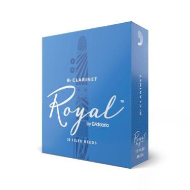 Imagem de Palheta Clarineta 2 (caixa com 10) D'Addario Woodwinds Rico Royal RCB1