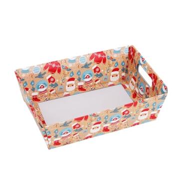 Imagem de Cesta de Papel Presentes de Natal