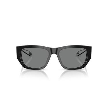 Imagem de Diesel Eyewear Óculos de sol quadrados DL2006F Low Bridge Fit, preto, 54 mm