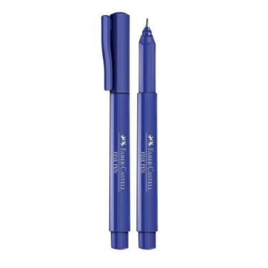 Imagem de Caneta 0.4 Boligrafis Fine Pen Azul Faber Castell