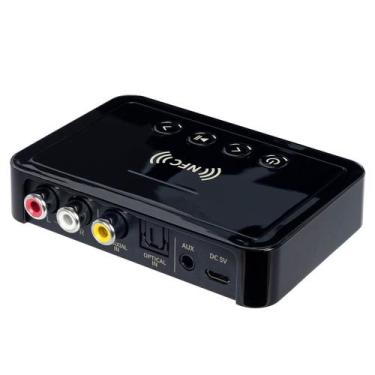 Imagem de Transmissor e Receptor Bluetooth 5.0 NFC Wirelless M6 - Outras