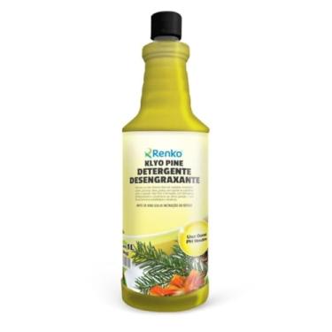 Imagem de Klyo Pine 1L Renko Detergente Concentrado Ação Desengraxante Pisos e Superfícies