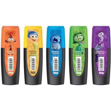 Imagem de Kit de Canetas Marca Texto, Summit, Tris, Divertidamente 2, Mini Neon, 36 Unidades