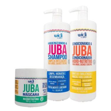 Imagem de Widi Care Juba Kit Reconstrução Salão 3 Produtos