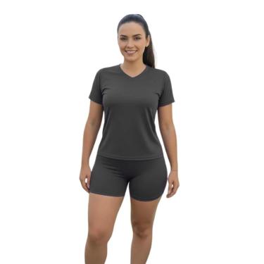 Imagem de Camiseta Feminina Manga Curta Dry Fitness Academia-Feminino
