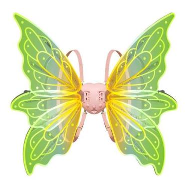 Imagem de Asas de LED com Música Fantasia Halloween Infantil - Borboleta, Anjo, 