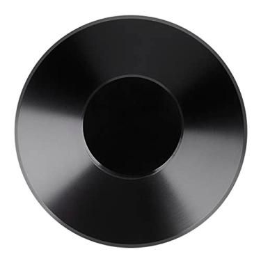 Imagem de Eacam Alumínio, Estabilizador de Disco de Pinça de Peso de Vinil Lp, para Maior Qualidade Acústica, Leve e Portátil, Rotação de Precisão, Ajuste para Estabilizador Vintável Com (Preto)
