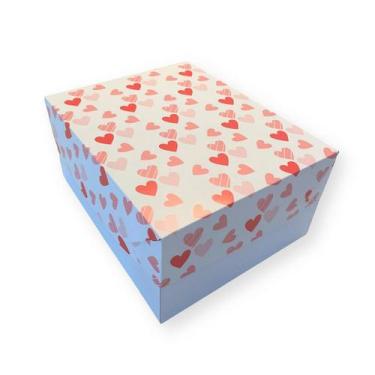 Imagem de Caixa para Bolo Coração - 31x25x12 cm - 10 Unidades de Embalagem para 