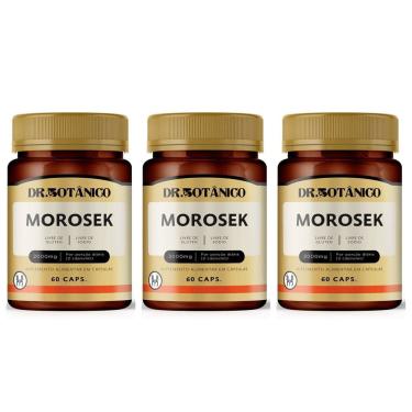 Imagem de Kit 3 Un - Morosek 2000Mg 60 Capsulas Dr. Botanico