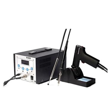 Imagem de Estação de solda três em um, pistola de sucção de estanho, 130w, bomba de sucção de estanho de alta frequência, pistola elétrica de sucção de estanho, estação de retrabalho de ar quente
