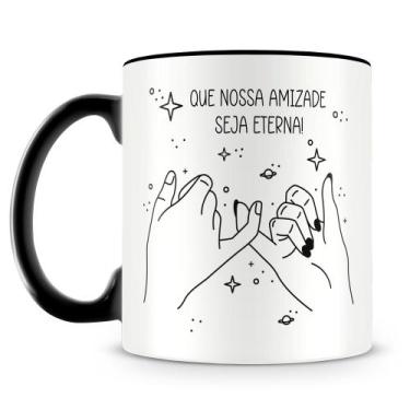Imagem de Caneca Personalizada Amizade Eterna com Foto - Porcelana Brilhante - A