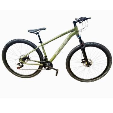 Imagem de Bicicleta Aro 29 Aluminio Ksw Xlt 100 Freio Disco 21v Suspensão Diante