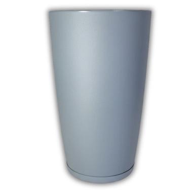 Imagem de Vaso Cone Com Prato (45x75) Cor Cimento OVASO