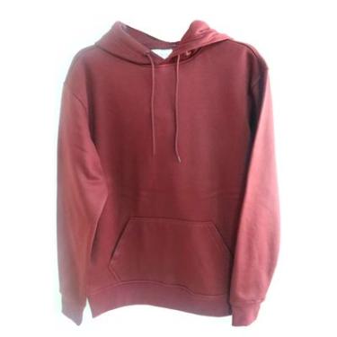 Imagem de CASACO MOLETOM COM CAPUZ VINHO GG - BASIC+