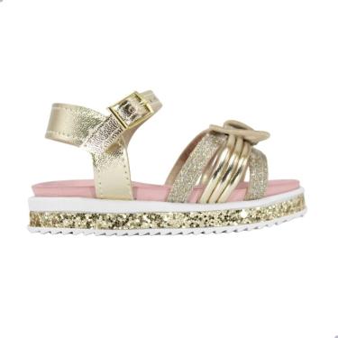 Imagem de Sandália bb Molekinha Dourado