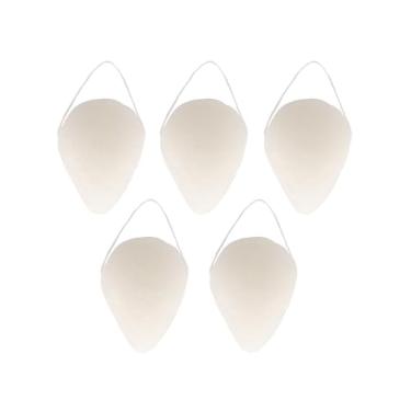 Imagem de Esponja facial esfoliante reutilizável, esfregão de limpeza diário para remoção de maquiagem, almofada facial estilo puf para limpeza de sujeira de pele morta, esfoliante facial suave para todos os