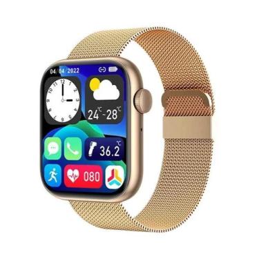 Imagem de Relógio Inteligente Feminino Com Tela Sensível Ao Toque Bluetooth À Pr