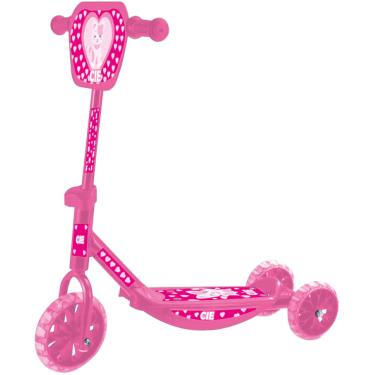 Imagem de Patinete Rosa Com 3 Rodas até 40 kg - CIE Ytt-07Ro-Lx