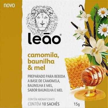 Imagem de Chá Leão Camomila, Baunilha e Mel - 10 Sachês.