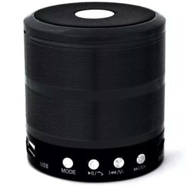 Imagem de Mini Caixa Caixinha Som Portátil Bluetooth Mp3 Fm Sd Usb Aux .5W - 887
