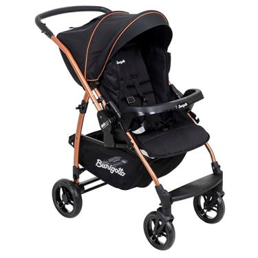 Imagem de Carrinho de Bebê Burigotto RIO 22 Reversível até 22kg Preto Cobre