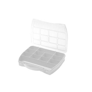 Imagem de Maleta Organizadora Caixa Plastica com Divisórias Box Multiuso Pesca C