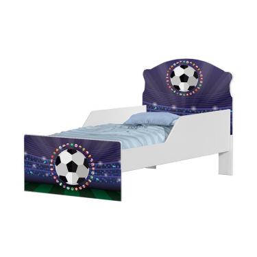 Imagem de Mini Cama Futebol Bandeiras Com Colchão