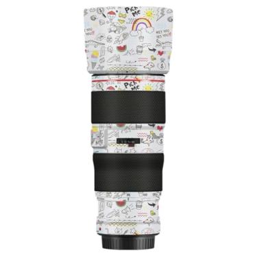 Imagem de Adesivo de lente de câmera EF 70-200 4II para Canon EF 70-200 mm F4 II protetor de película, decalque de vinil (desenho animado)