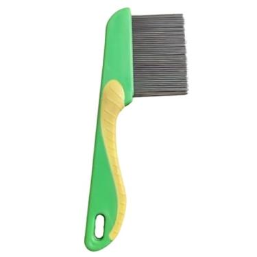 Imagem de Pente Fino Anti Pulgas Tira Pulgas Carrapatos Remove Remelas Pelos Mortos Cachorro Gato Pet(3,Verde (Longo))