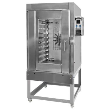 Imagem de Forno Turbo a Gás Metvisa 10 Esteiras 300 Litros 220V FTG300B220M605