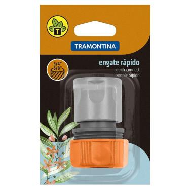 Imagem de Engate Rápido Tramontina Em Plástico Para Mangueiras 5-8 Polegada E 3-4"