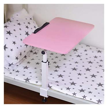 Imagem de Mesa lateral em forma de C, altura ajustável, mesa de computador, mesa de laptop, mesa de notebook, bandeja móvel para sofá-cama, elevação ajustável para laptop, suporte de notebook mesa de leitura