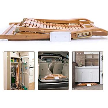 Imagem de Cadeiras de jardim espreguiçadeiras dobráveis cadeiras reclináveis cadeira de bambu cadeira dobrável para almoço adulto cadeira fácil de homem idoso varanda doméstica cadeiras preguiçosas cadeira de