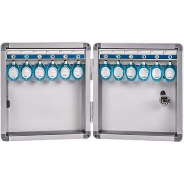 Imagem de ZDJZMGZ Suporte de parede para chaveiro, armário de chave, suporte de parede, cofre de chave, caixa de bloqueio de armazenamento de chaves, etiquetas de chave, grandes caixas de armário de