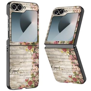 Imagem de WZCJDHMJ Capa para Samsung Galaxy Z Flip 6, fina, fina, rígida, PC, antiarranhões, capa protetora à prova de choque para Samsung Galaxy Z Flip 6 2024-Escritura 46:5